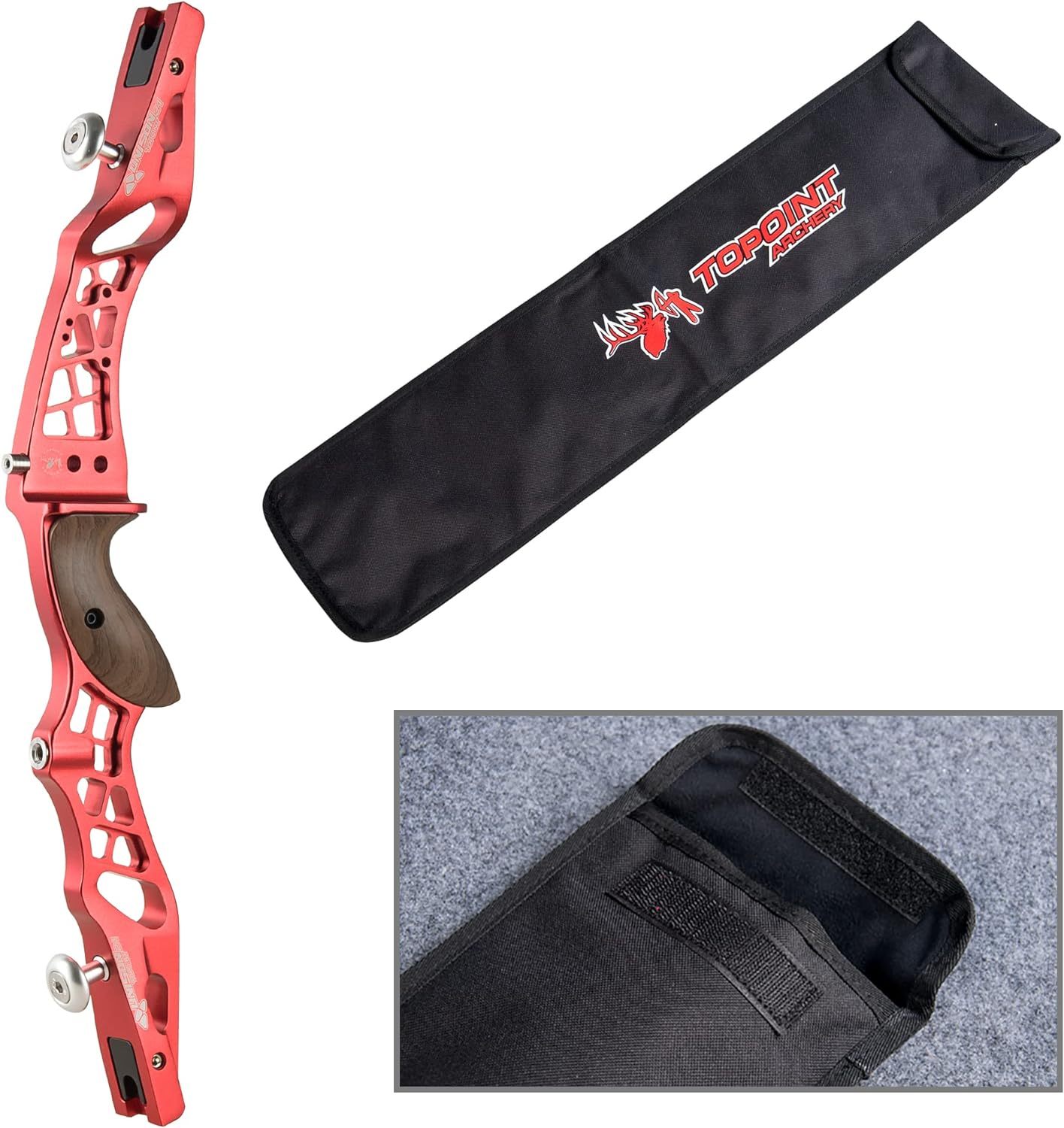 🎯TOPOINT Archery Unison Endeavor 62" Recurve Bow for Competition Target-AMEYXGS Archery