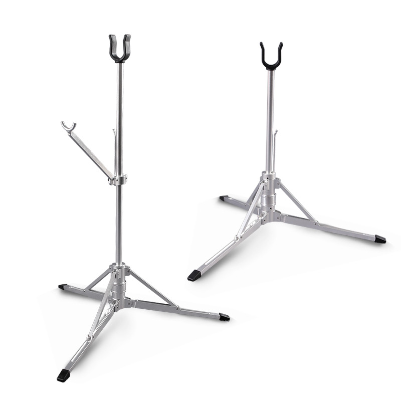 TR136 Bow Stand Automatic Foldable for Takedown Recurve Longbow