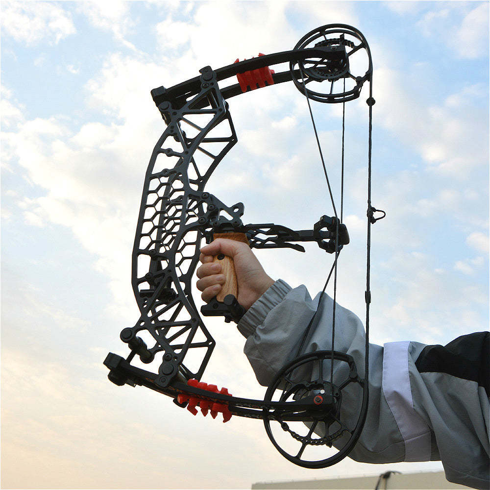🎯TULU Archery Compound Bow MAGIC WORLD Steel Ball Arrows Hunting-AMEYXGS Archery