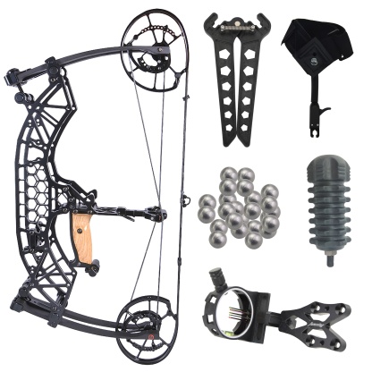 TUOLU Archery Compound Bow 35-65 lbs Shooting 320fps Target Set