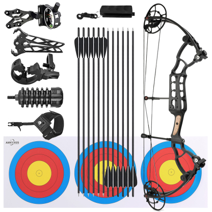 TUOLU Compound Bow and Arrows kit for Beginner Target 