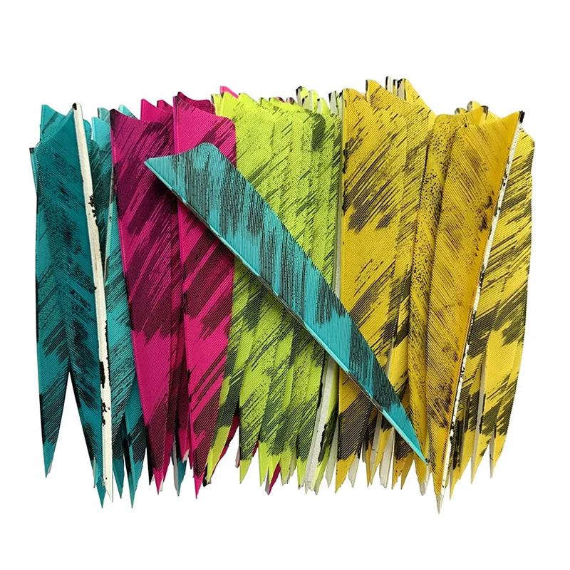 New Archery Arrow Fletchings Natural Feather  3‘’ 4‘’ 5‘’