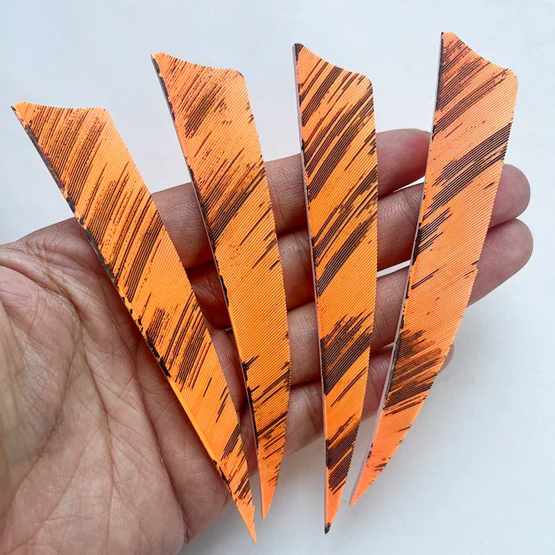 New Archery Arrow Fletchings Natural Feather  3‘’ 4‘’ 5‘’