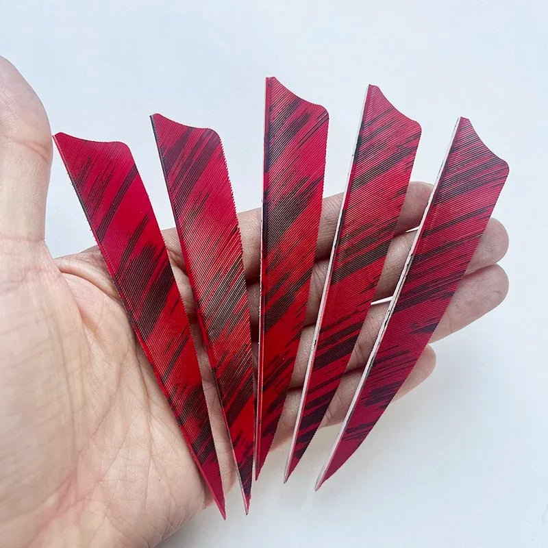 New Archery Arrow Fletchings Natural Feather  3‘’ 4‘’ 5‘’