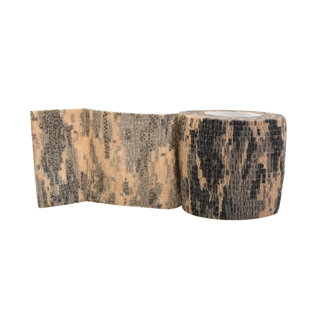 Tactical Camo Form Protective Camouflage Stretch Elastic Cohesive Bandage