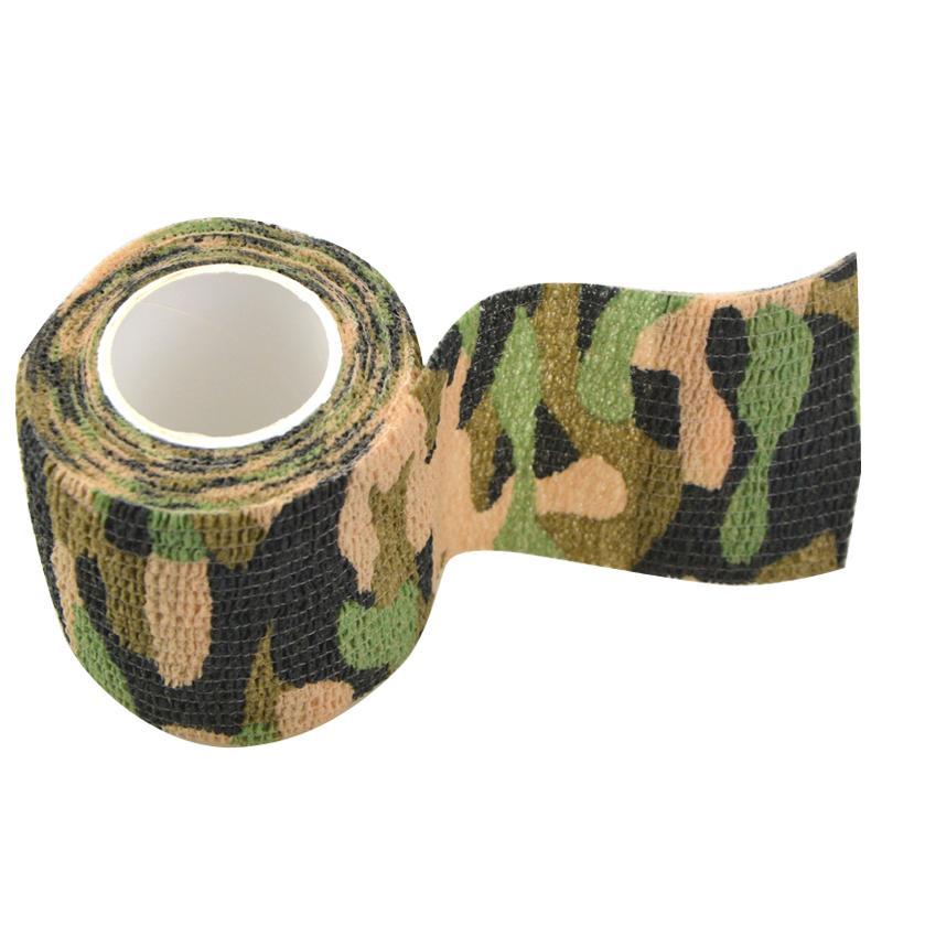 Tactical Camo Form Protective Camouflage Stretch Elastic Cohesive Bandage