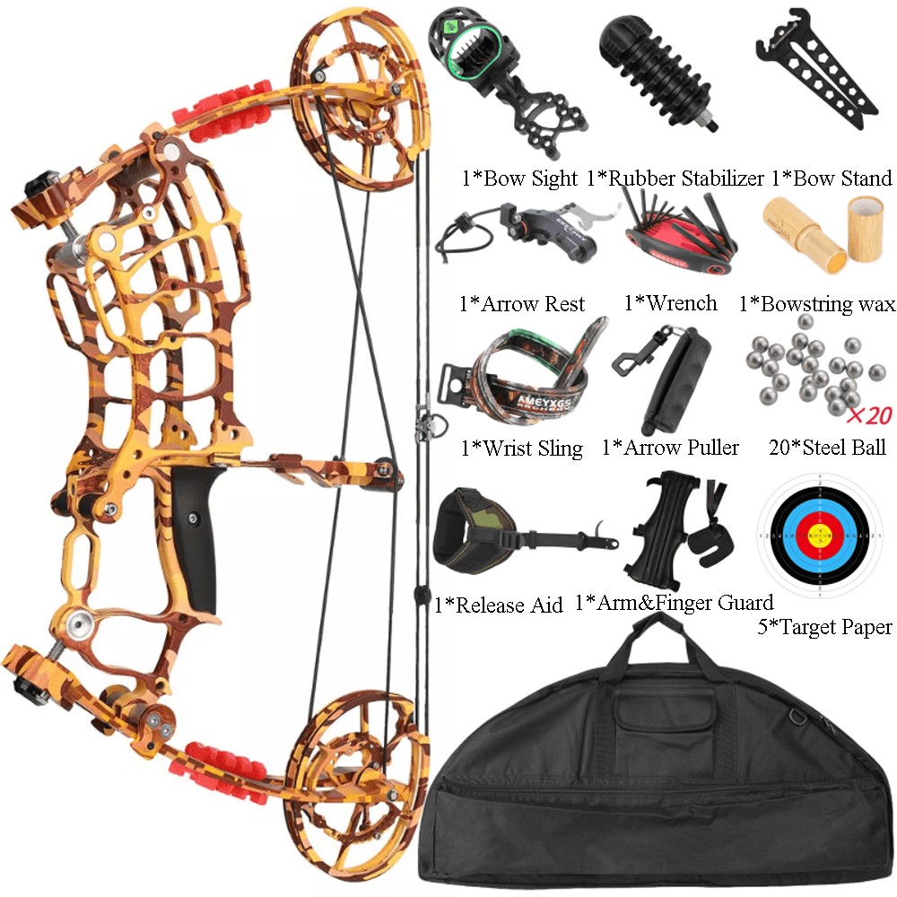 PRO Compound Bow Kit for Outdoor Hunting Season