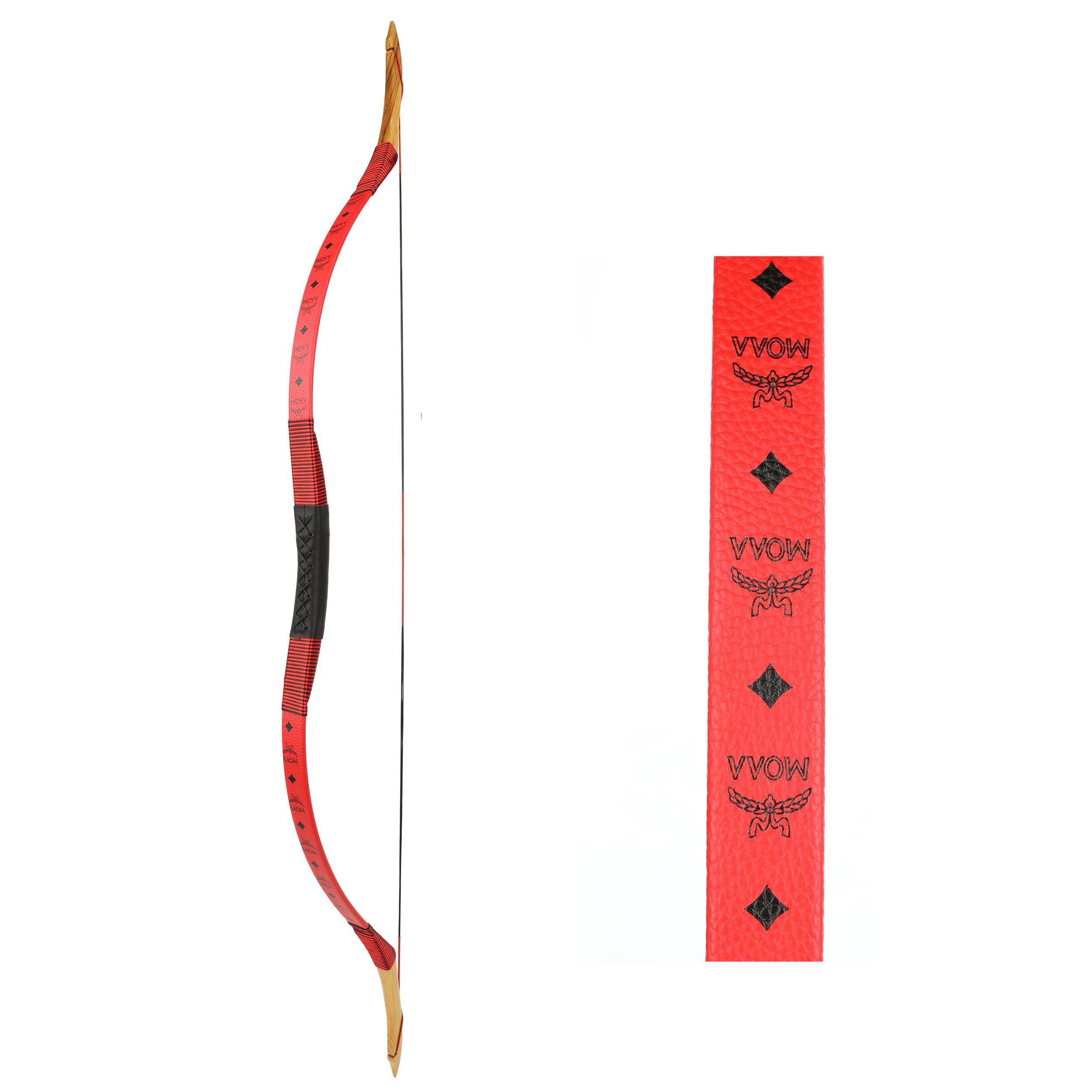 25-55lbs Traditional Longbow Recurve Bow Horse Riding Archery