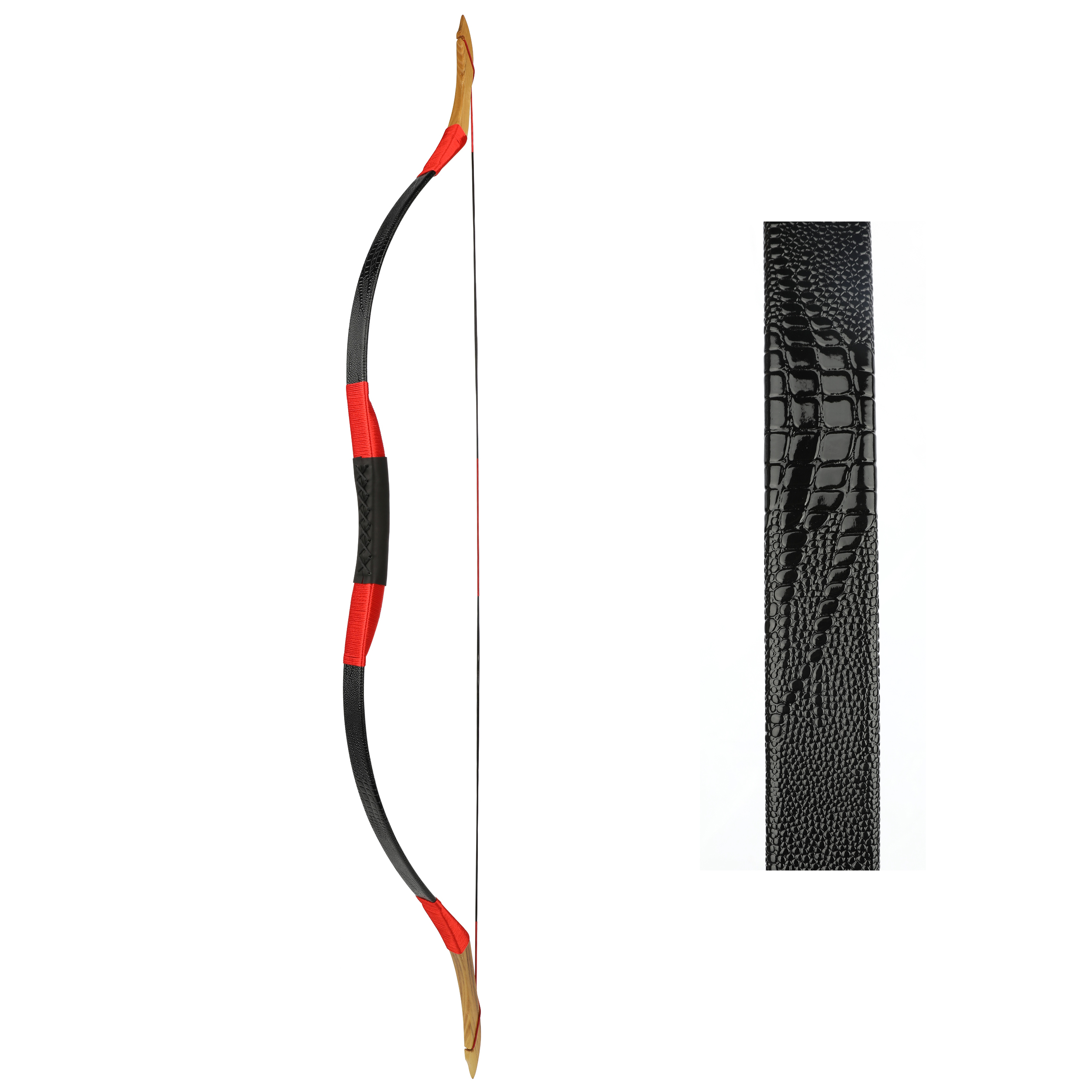 25-55lbs Traditional Longbow Recurve Bow Horse Riding Archery