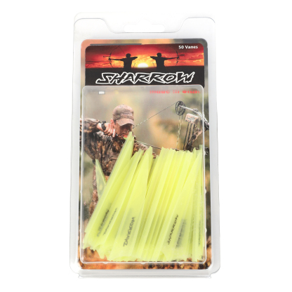 Transparent Arrow Vanes 2/3/4 Inch Hunting Archery Feather Fletching