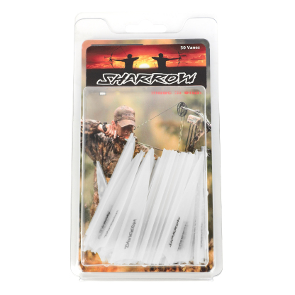Transparent Arrow Vanes 2/3/4 Inch Hunting Archery Feather Fletching