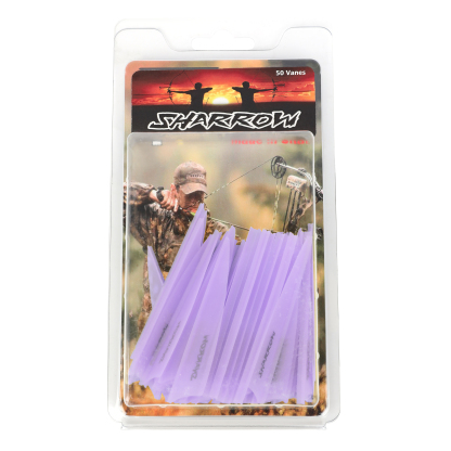 Transparent Arrow Vanes 2/3/4 Inch Hunting Archery Feather Fletching