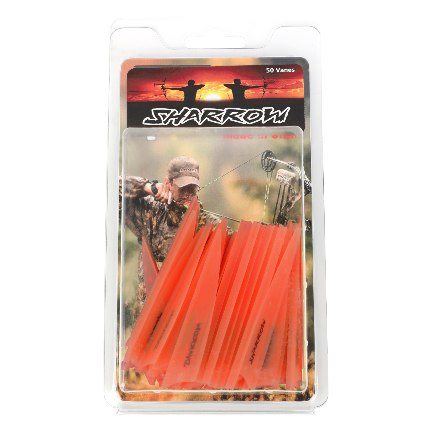 Transparent Arrow Vanes 2/3/4 Inch Hunting Archery Feather Fletching