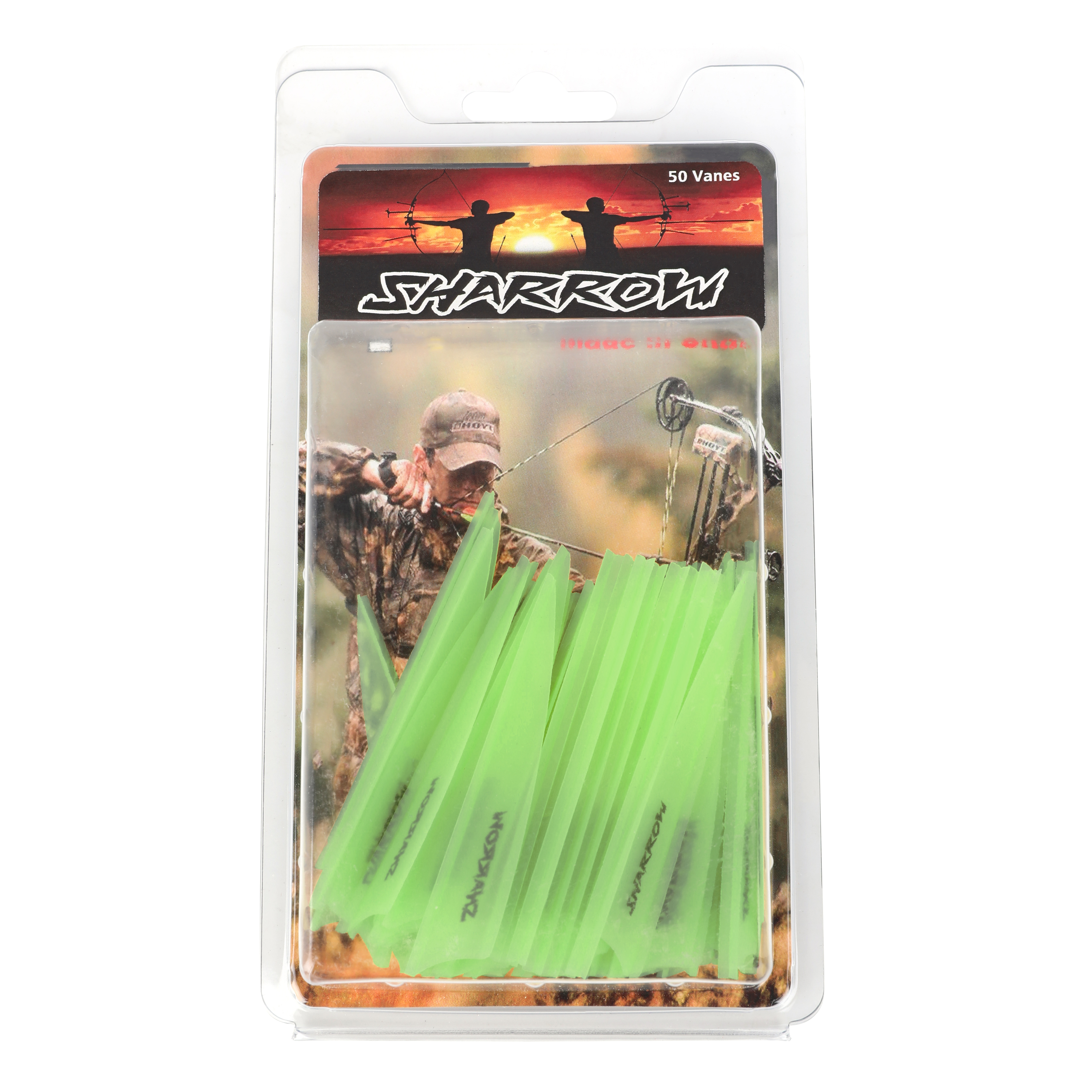 Transparent Arrow Vanes 2/3/4 Inch Hunting Archery Feather Fletching