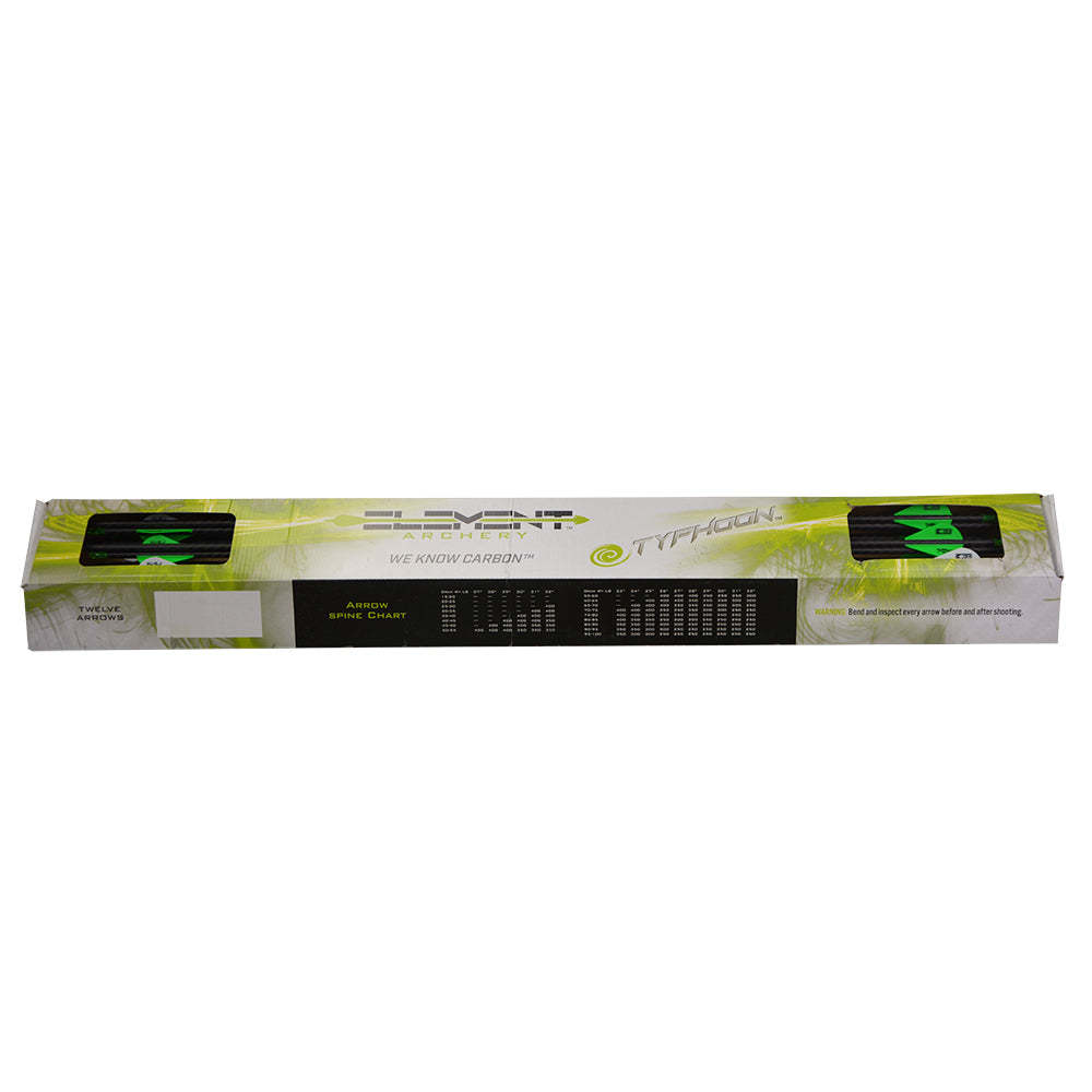 Typhoon Arrows 12 Pk (.003 straightness)-AMEYXGS Archery