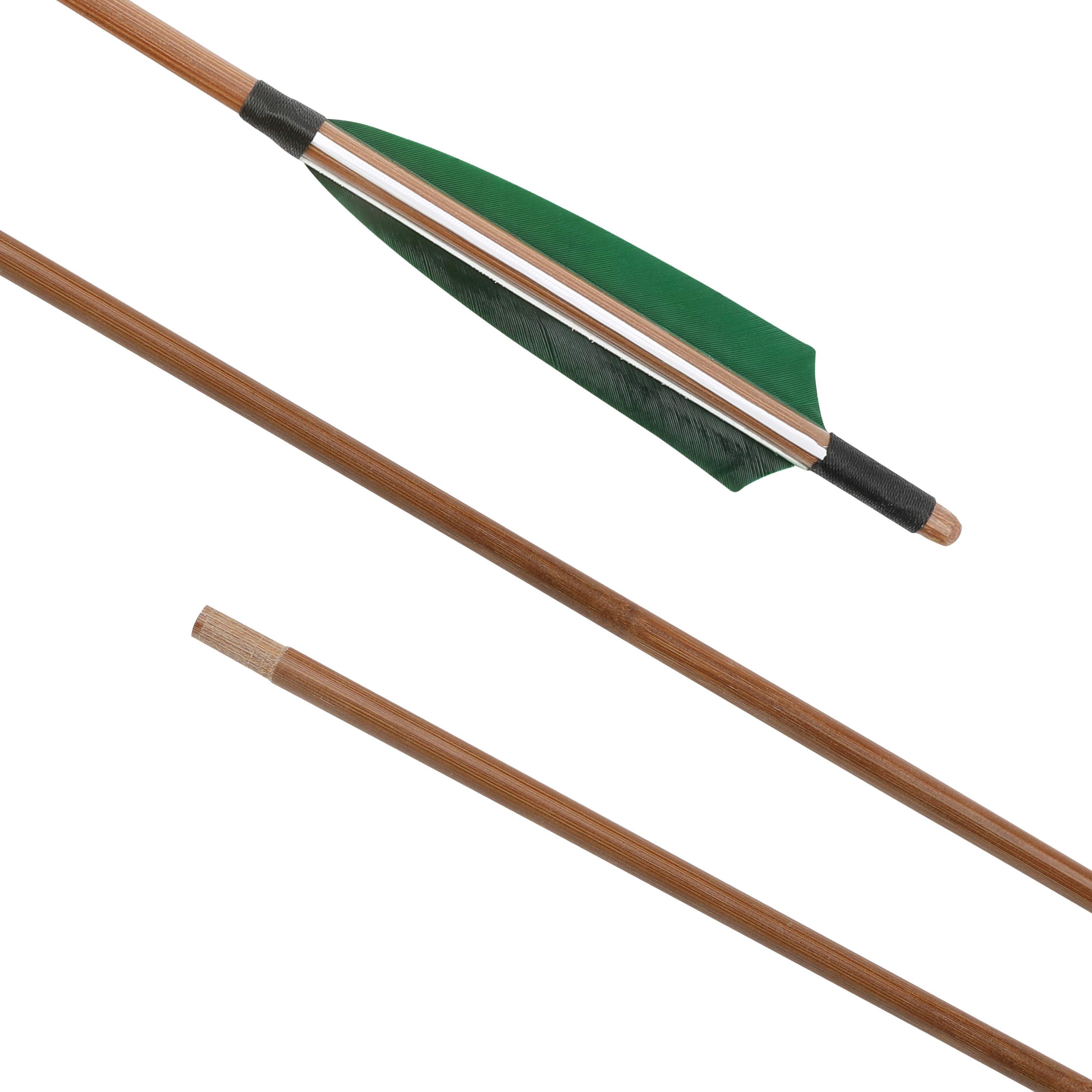 US Archery Handmade Traditional Bamboo Arrow for Longbow Bow