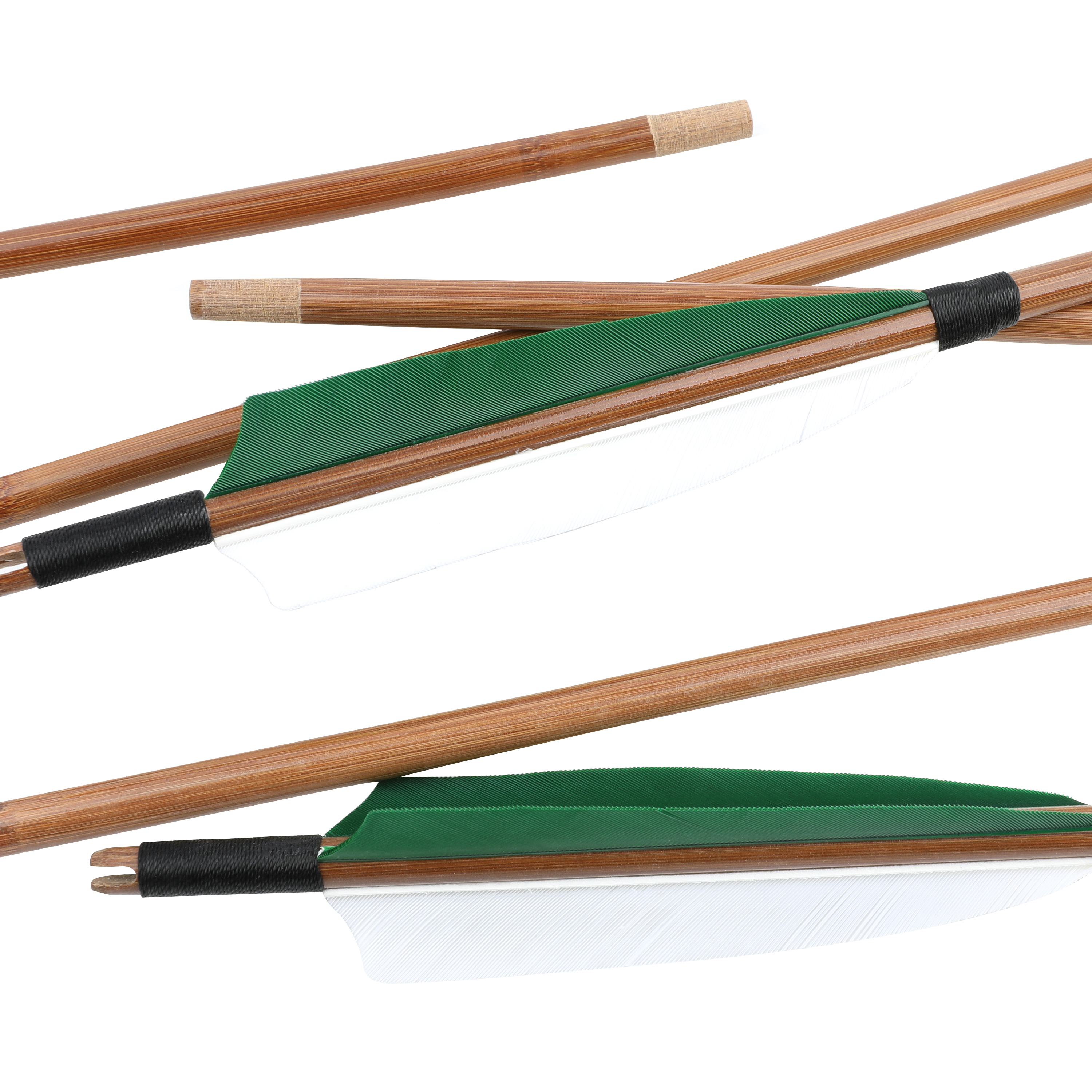 US Archery Handmade Traditional Bamboo Arrow for Longbow Bow
