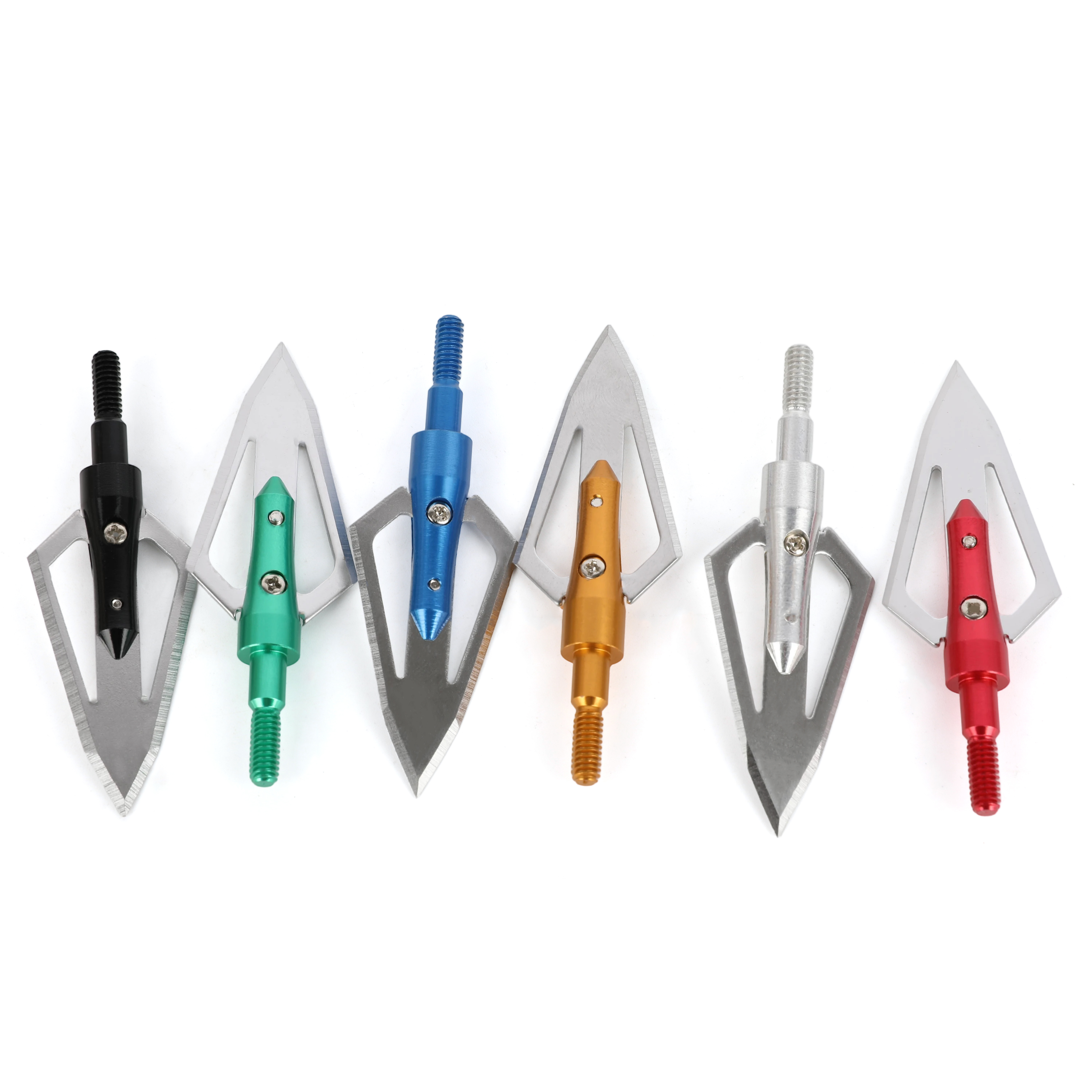 US Broadheads Blades Arrowheads with Box for Huning Shooting