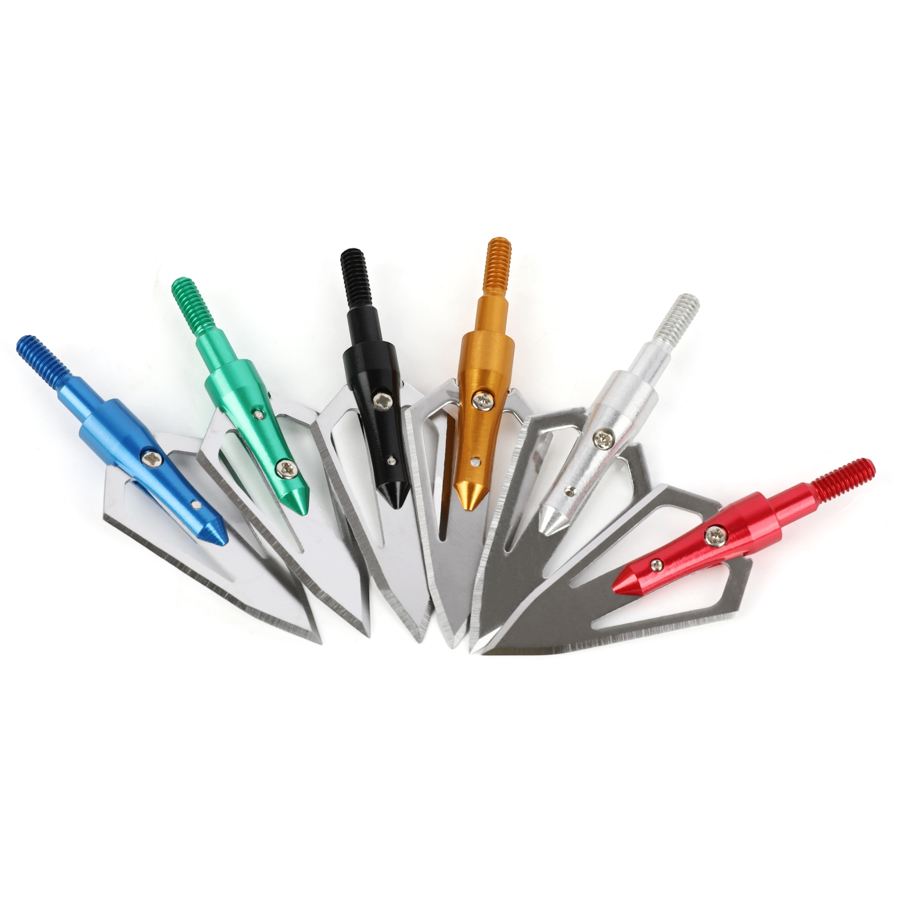 US Broadheads Blades Arrowheads with Box for Huning Shooting