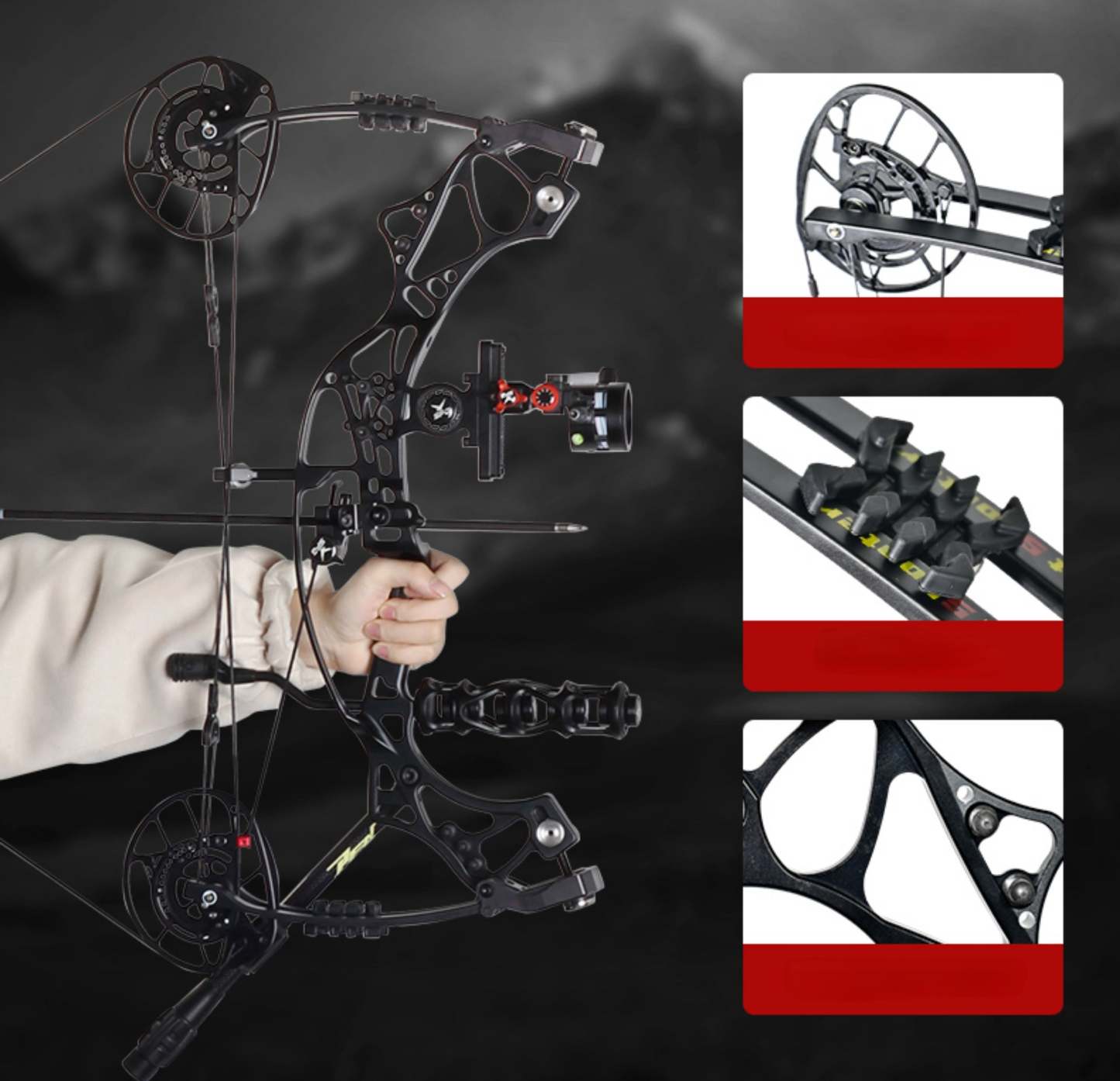 🎯Upgrade WINNING DAWN 4.0 Compound Bow and Arrow Set Equipment-AMEYXGS Archery