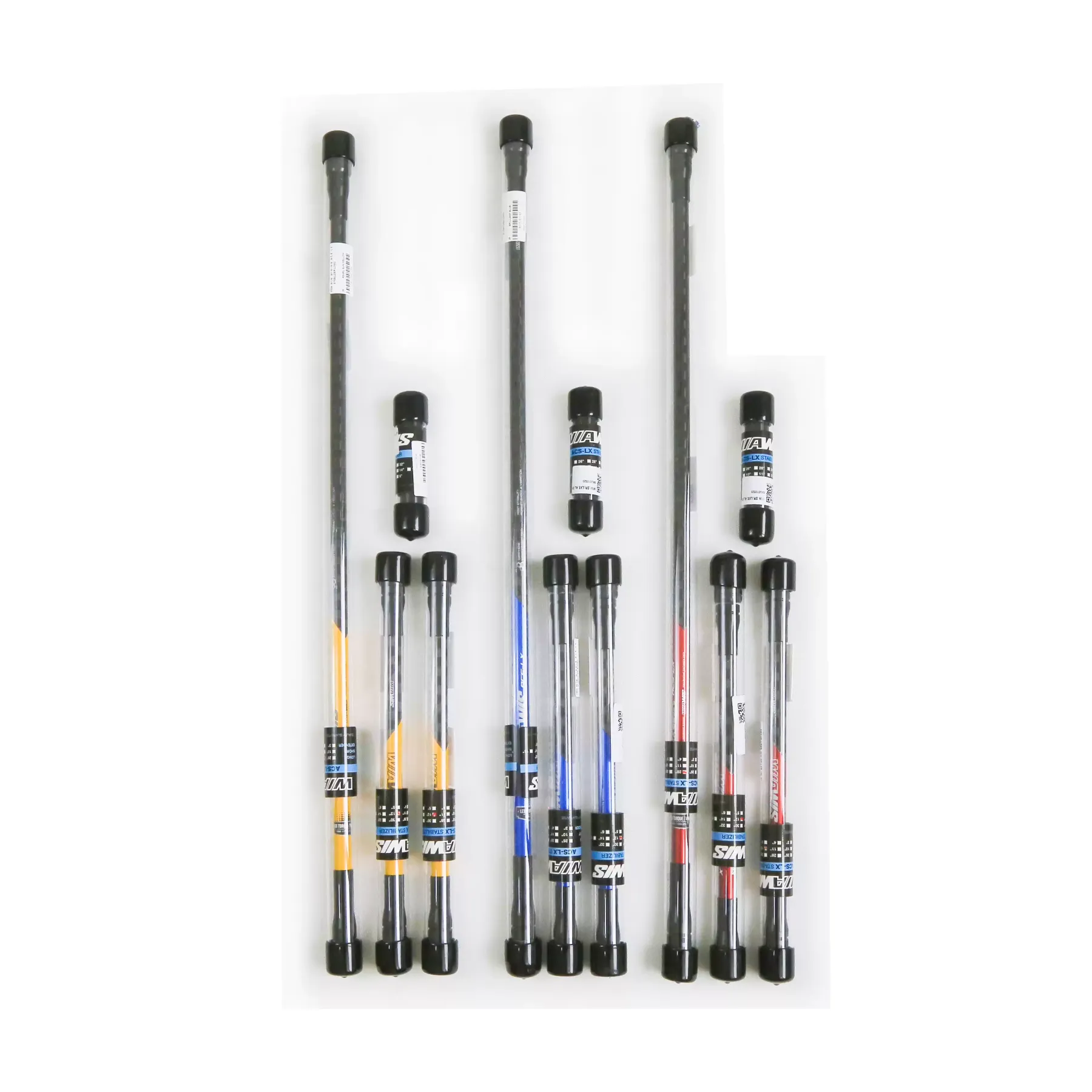 WIAWIS ACS-LX Recurve Stabilizer Set Carbon V-Bar System