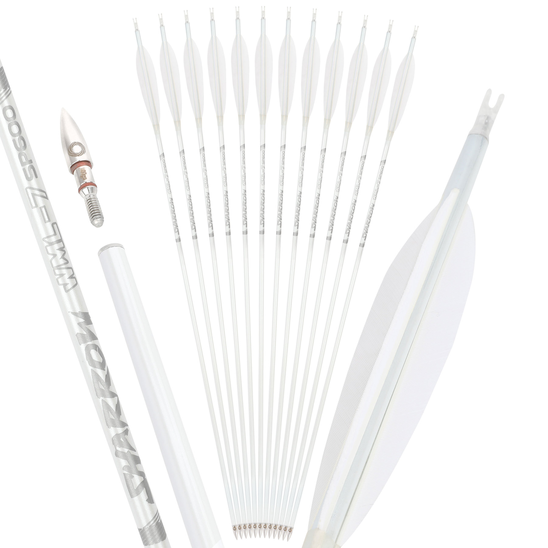 WML Carbon Arrows for Hunting Target