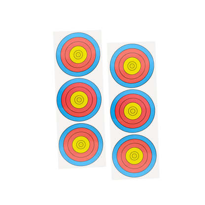 🎯Archery Target Paper Practice 3 Spot Targets for recurve bow-AMEYXGS Archery