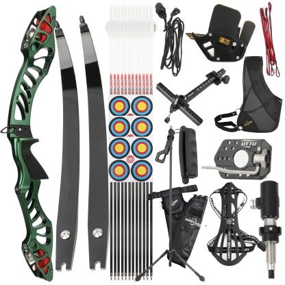 X-Pulse 16-40bs Recurve Bow Kit Takedown Shooting Archery