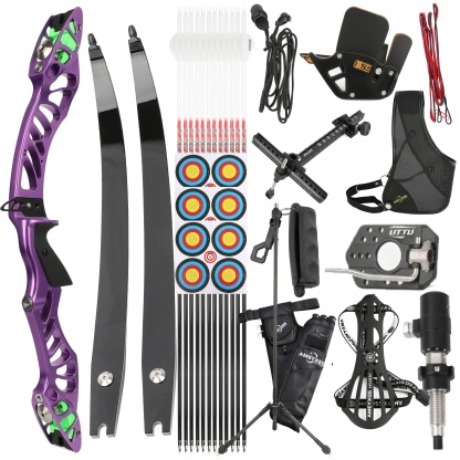 X-Pulse 16-40bs Recurve Bow Kit Takedown Shooting Archery
