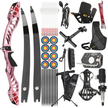 X-Pulse 16-40bs Recurve Bow Kit Takedown Shooting Archery