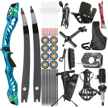 X-Pulse 16-40bs Recurve Bow Kit Takedown Shooting Archery