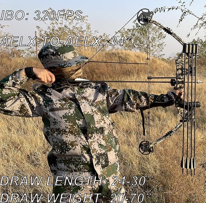 Gear Up for Hunting Season – Pro X8 Compound Bow Kit