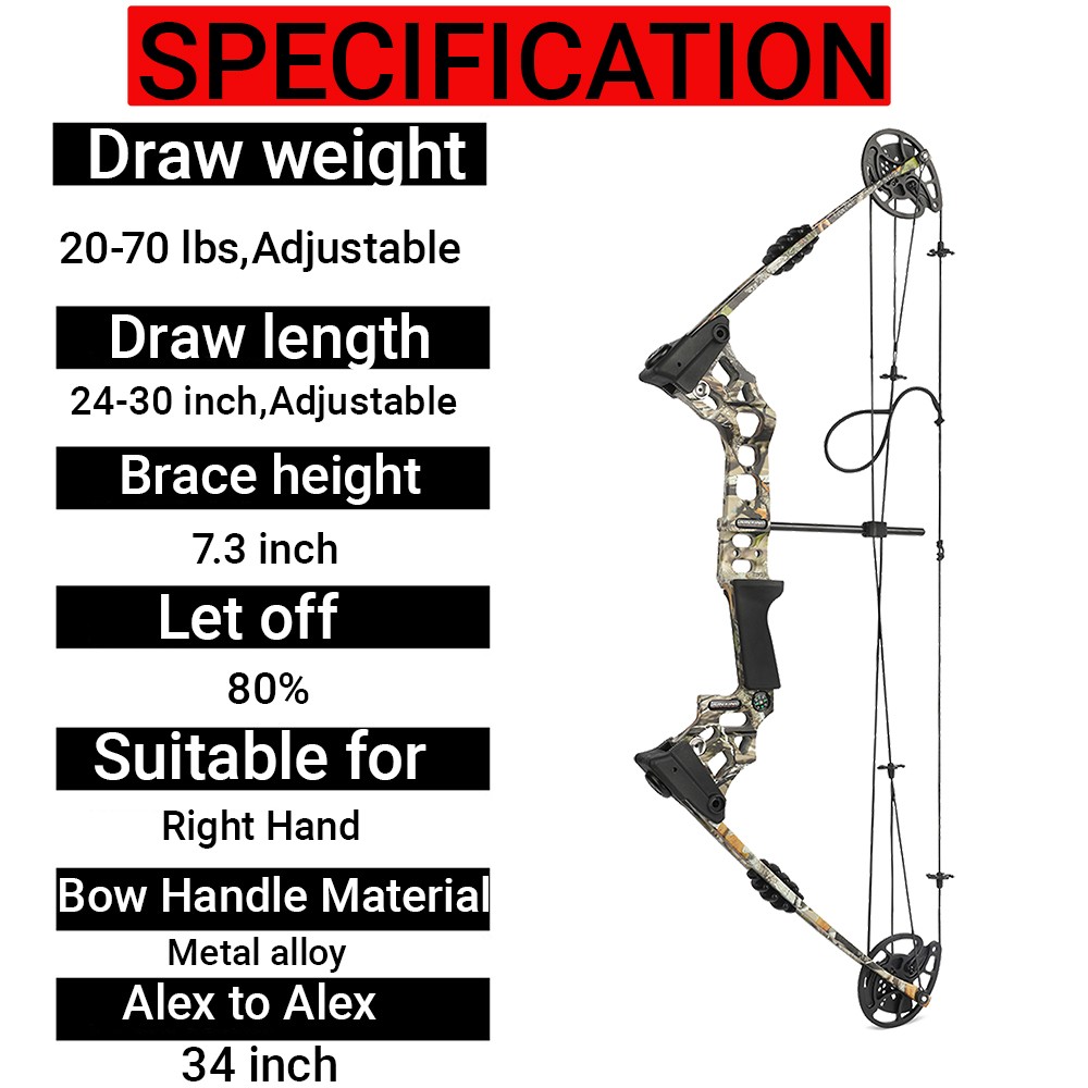 Gear Up for Hunting Season – Pro X8 Compound Bow Kit
