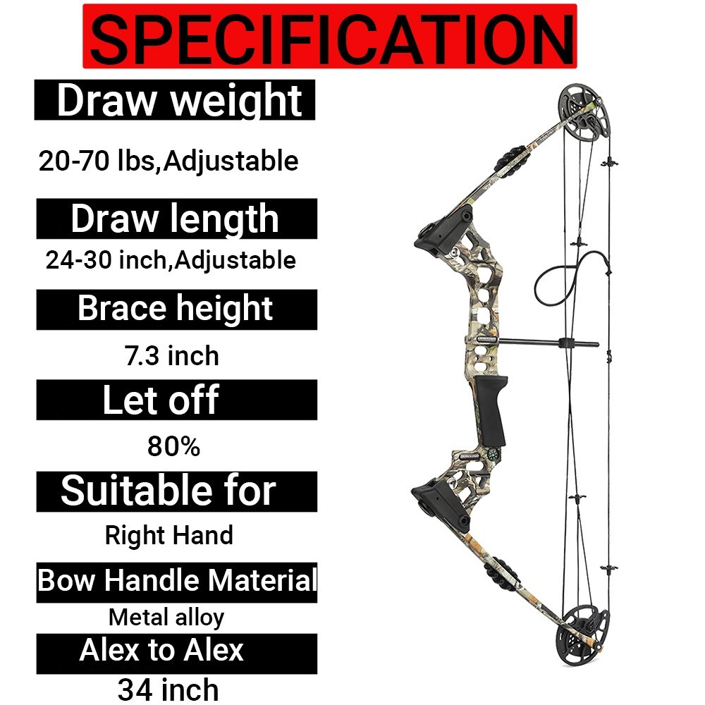 Gear Up for Hunting Season – Pro X8 Compound Bow Kit