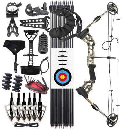 Gear Up for Hunting Season – Pro X8 Compound Bow Kit
