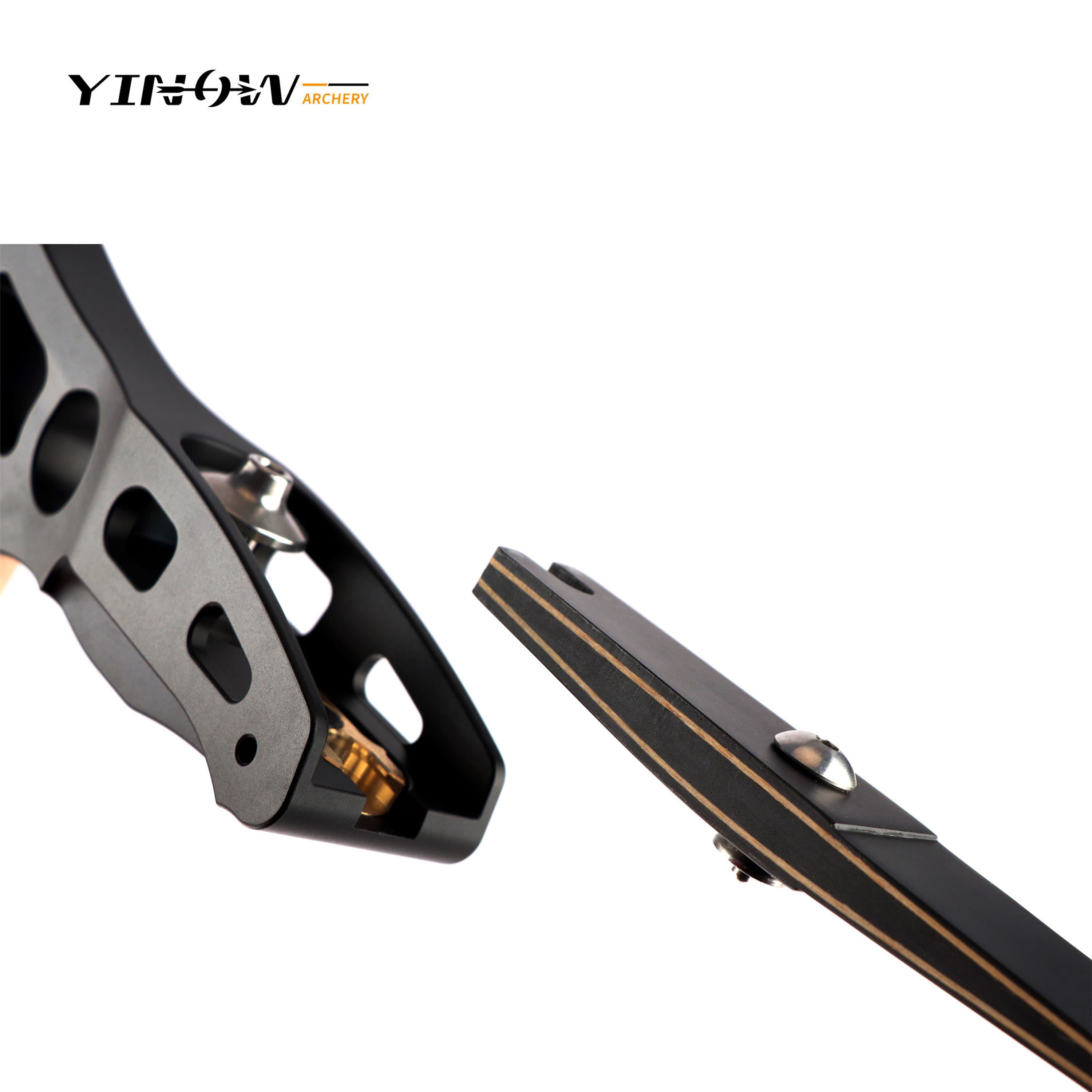 YINOW ILF Recurve Bow 25-50lbs 19" Riser Takedown Bow Hunting Shooting