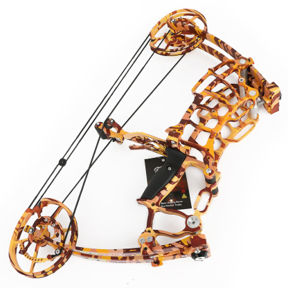 JUNXING CNC Yellow Camo Dual Use Bow 30-70lbs Outdoor Platform