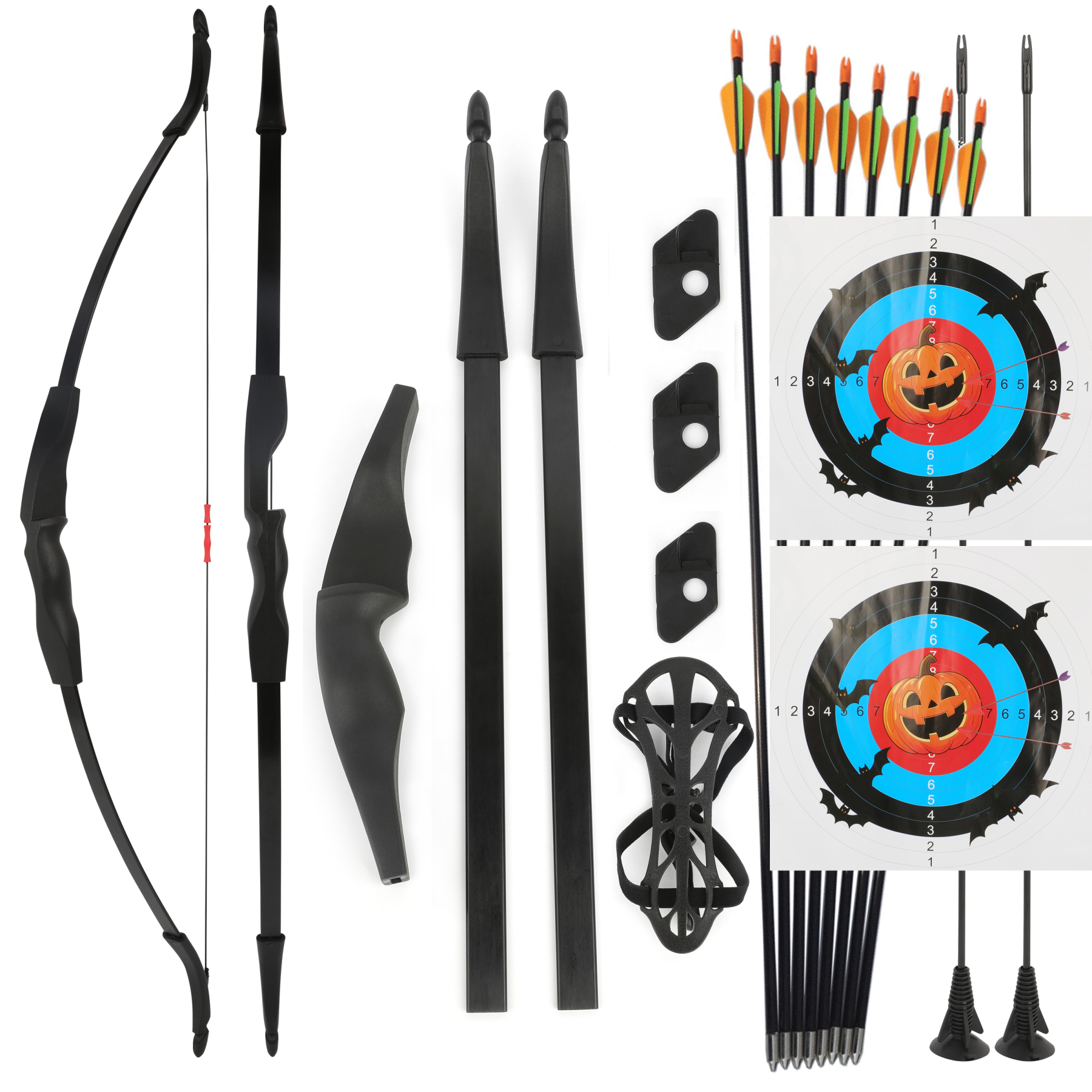 Youth Archery Bow and Arrows Sets for Teen / Children Gift Toy