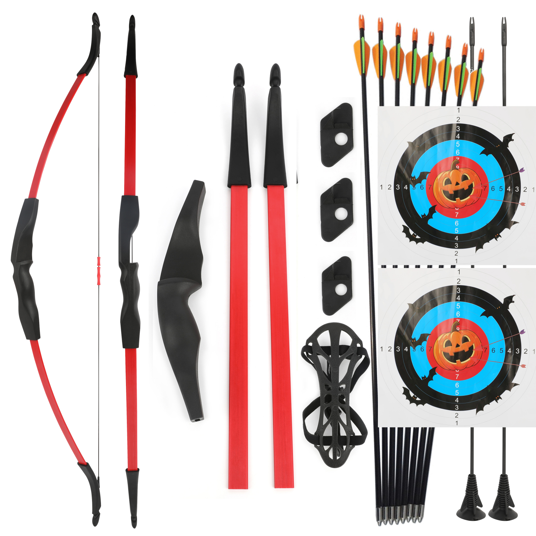 Youth Archery Bow and Arrows Sets for Teen / Children Gift Toy