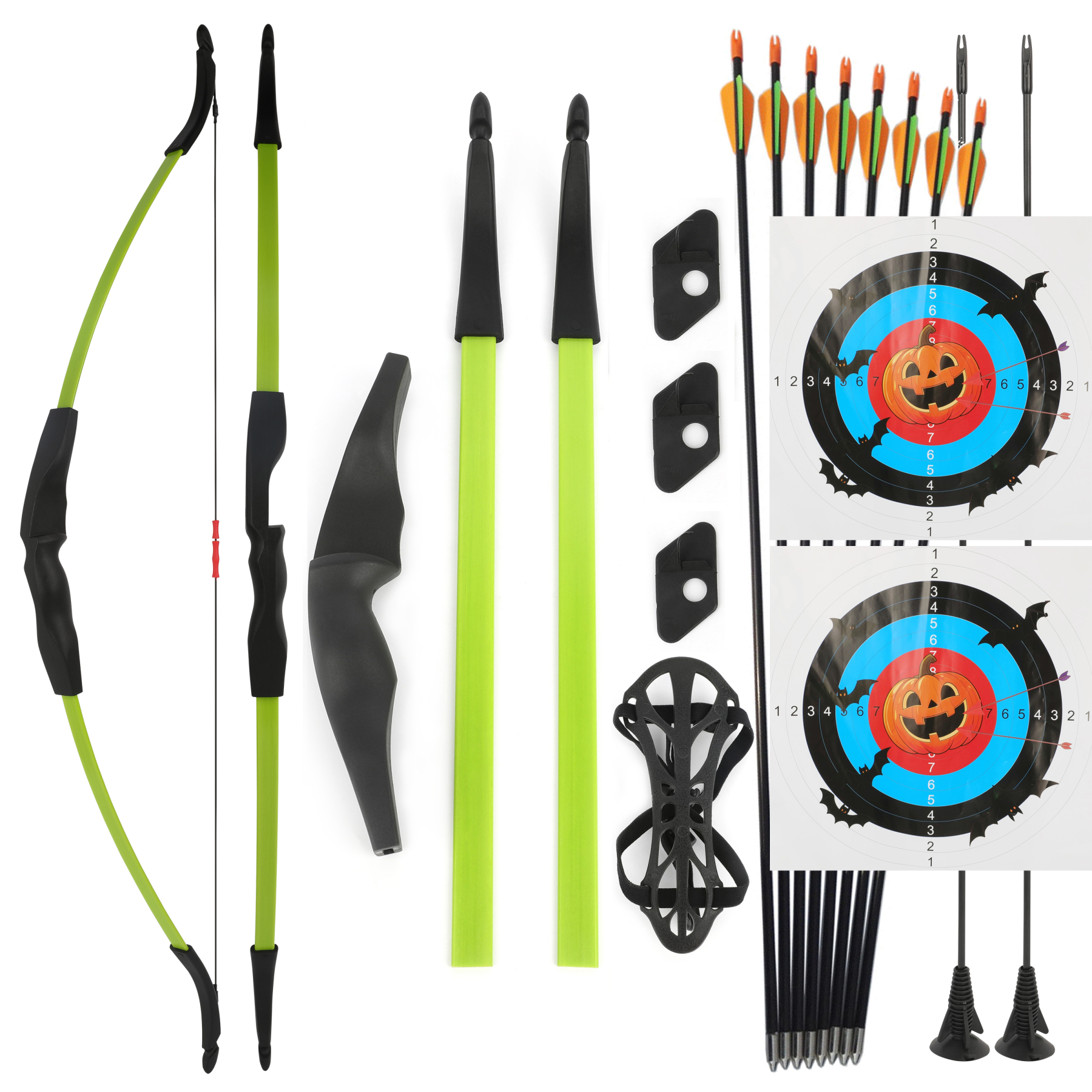 Youth Archery Bow and Arrows Sets for Teen / Children Gift Toy
