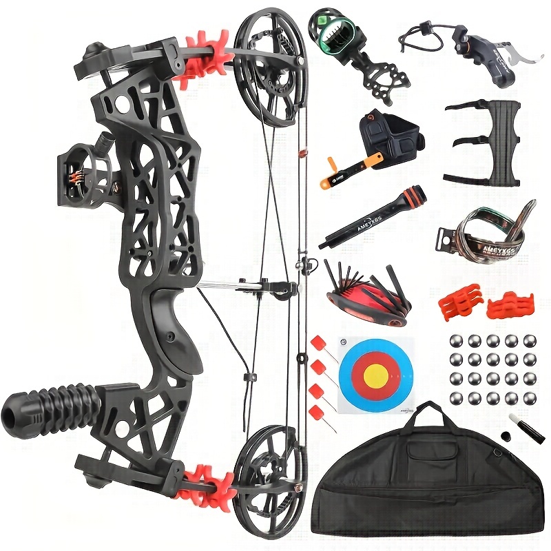 Dual Handed Compound Bow Kit – Aluminum Alloy for Archery & Hunting