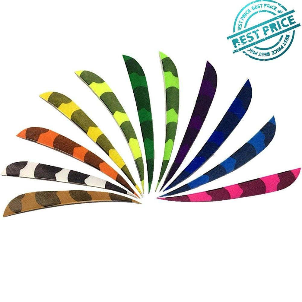 🎯AMEYXGS Archery 5'' Turkey Feather for Bamboo Arrows-AMEYXGS Archery