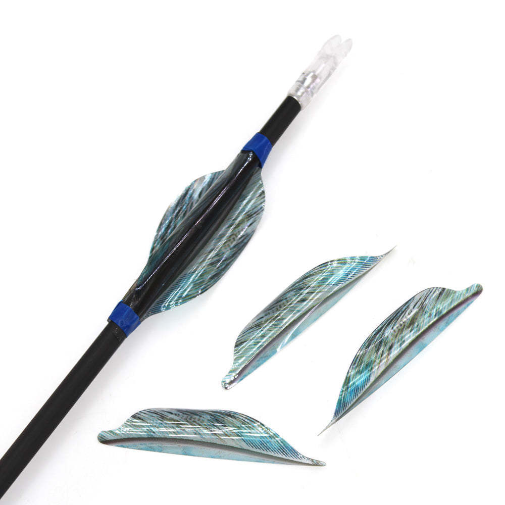 🎯Spiral Arrow Feather DIY Arrow-AMEYXGS Archery