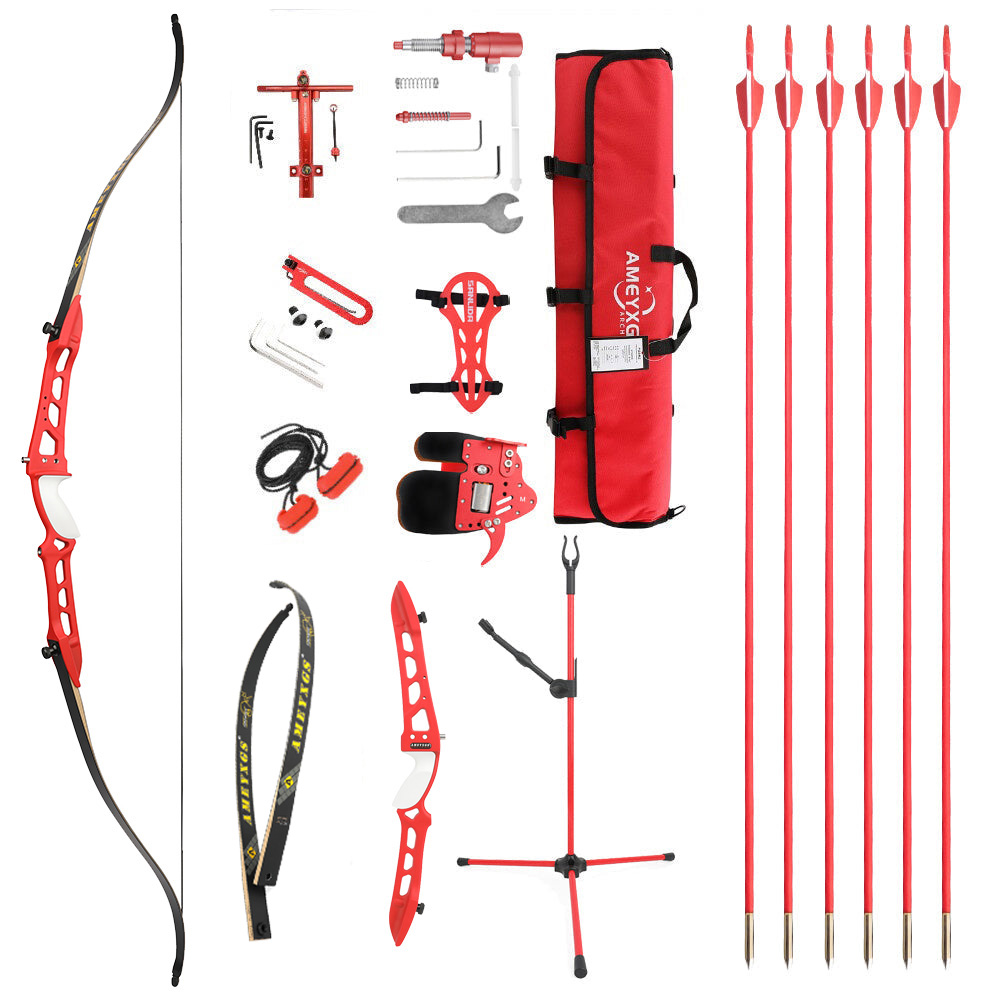 🎯AMEYXGS Archery Competion ILF  Recurve Bow Outdoor Target Practice