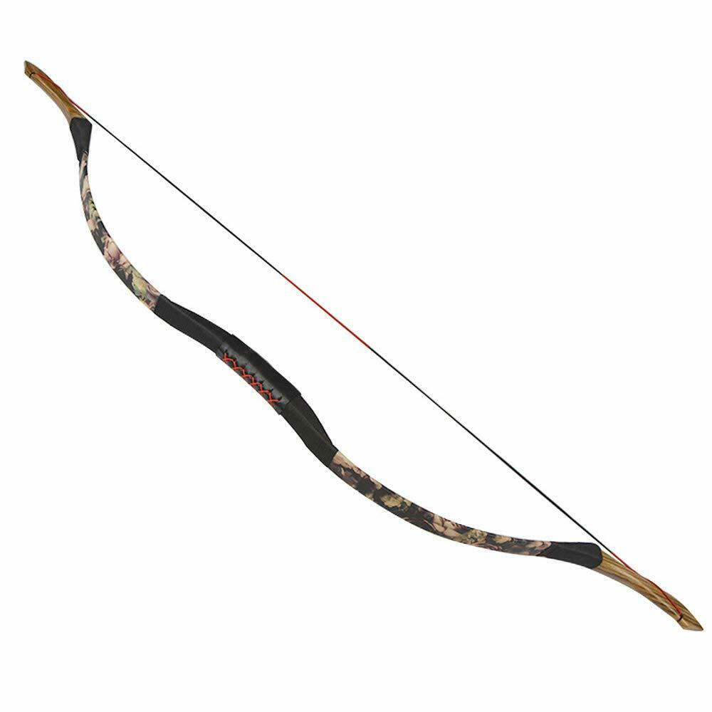 🎯25-55lbs Traditional Longbow Recurve Bow Horse-AMEYXGS Archery