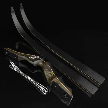 🎯Reverse 3D Hunting Recurve Bow 20-60Lbs Outdoor Training Archery-AMEYXGS Archery