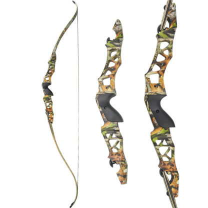 🎯64" ILF JUNXING F166 Recurve Bow 30-60lbs Takedown Archery-AMEYXGS Archery