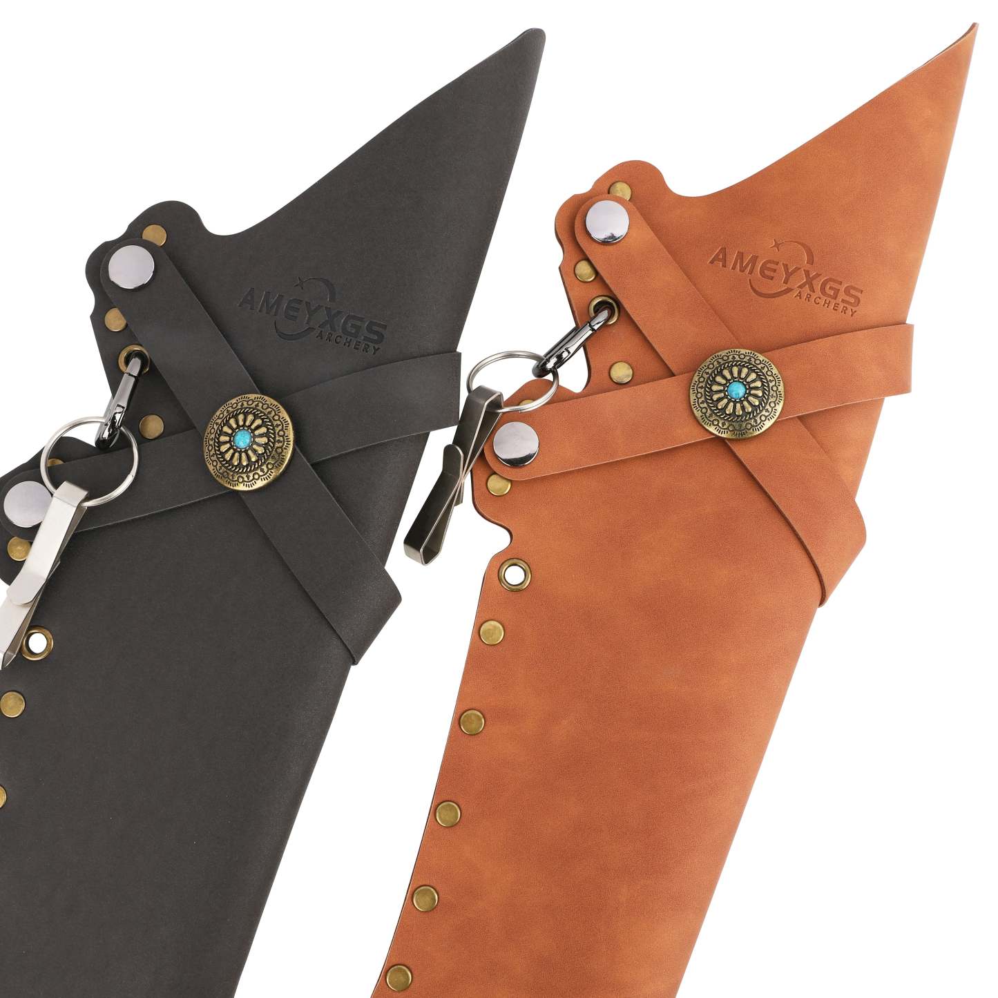 Archery Arrow Quiver Holder with Belt Clip for Field Practice-AMEYXGS Archery
