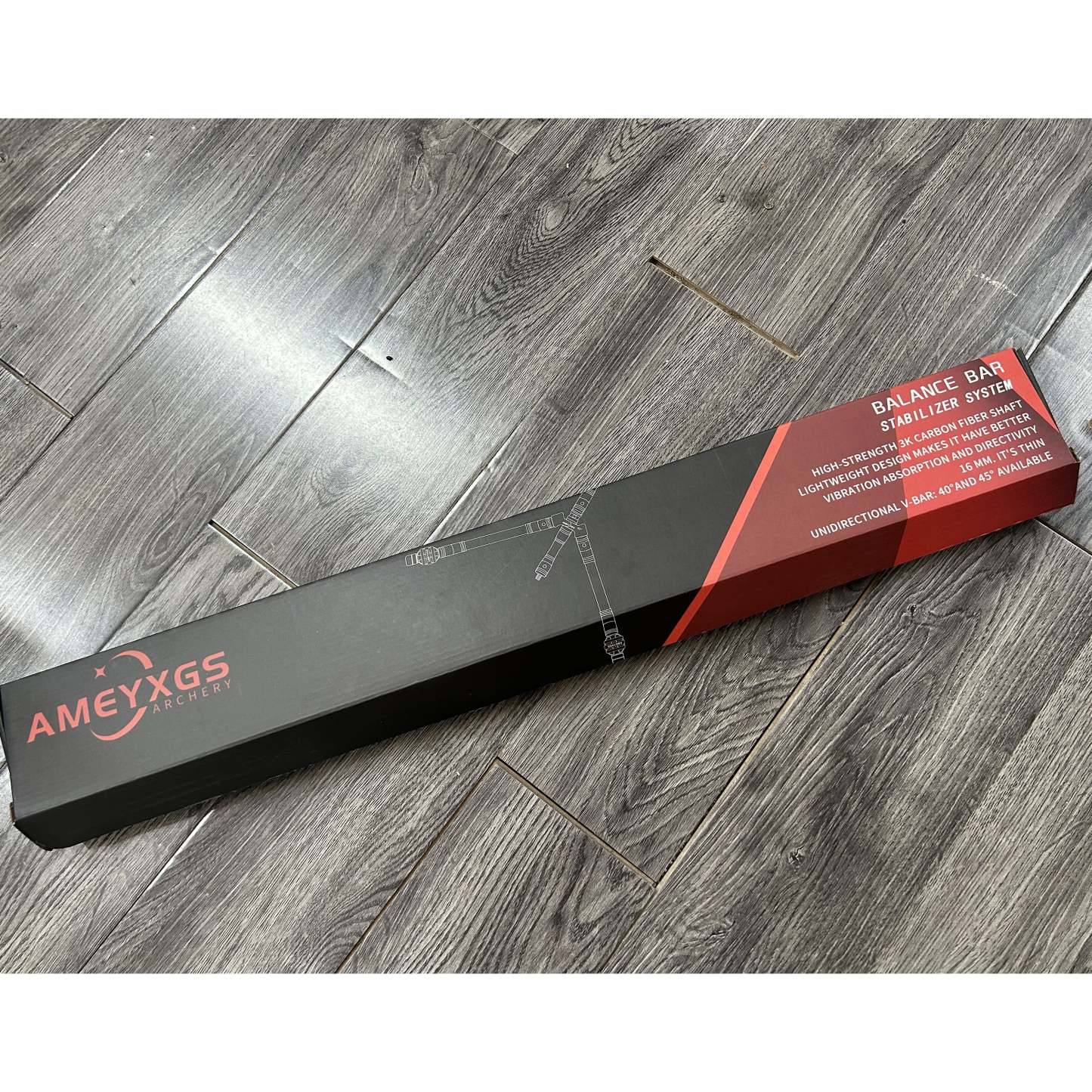 🎯AMEYXGS Archery Pro Recurve Bow Target Stabilizer 3K Carbon Long Stabilizer-AMEYXGS Archery