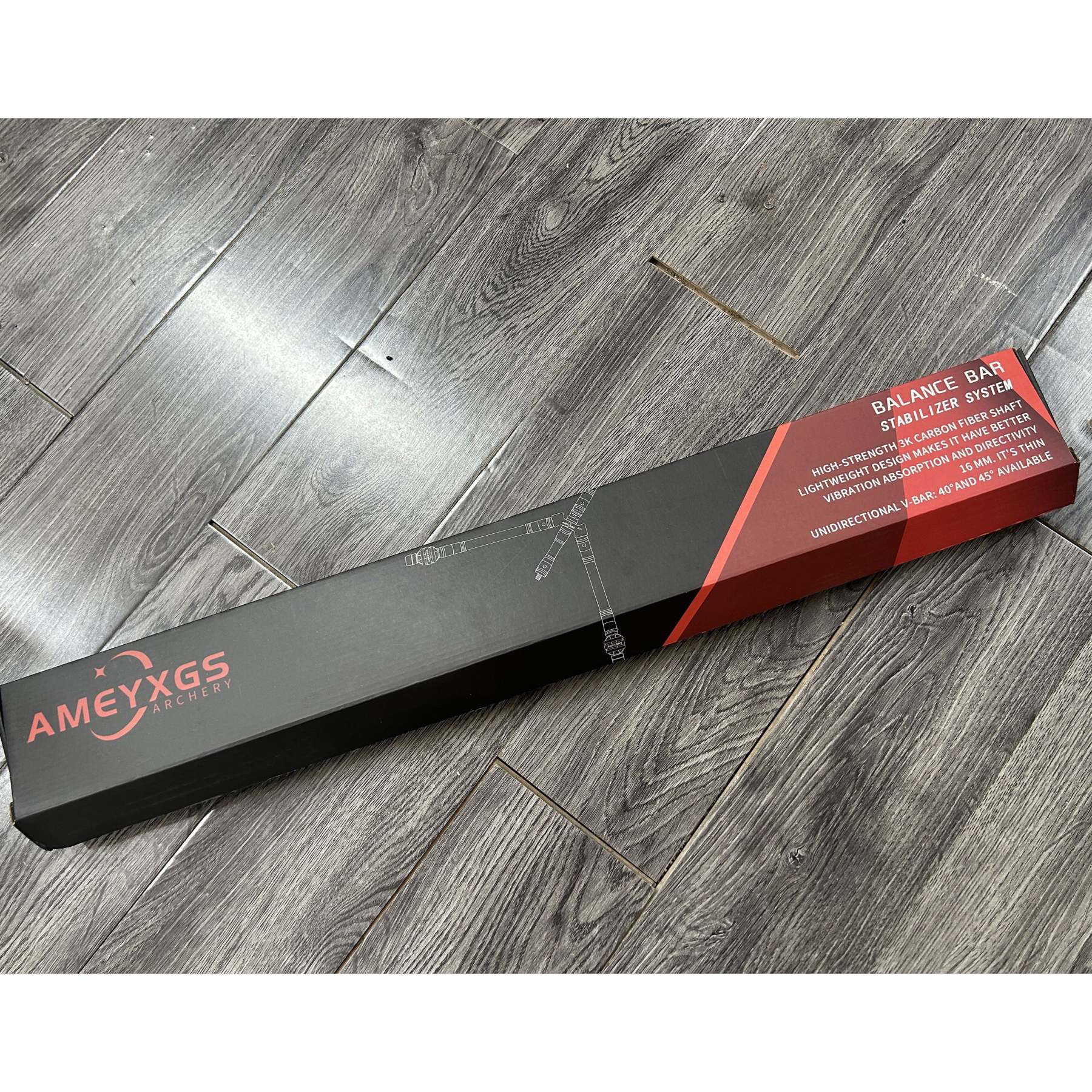 🎯AMEYXGS Archery Pro Recurve Bow Target Stabilizer 3K Carbon Long Stabilizer-AMEYXGS Archery